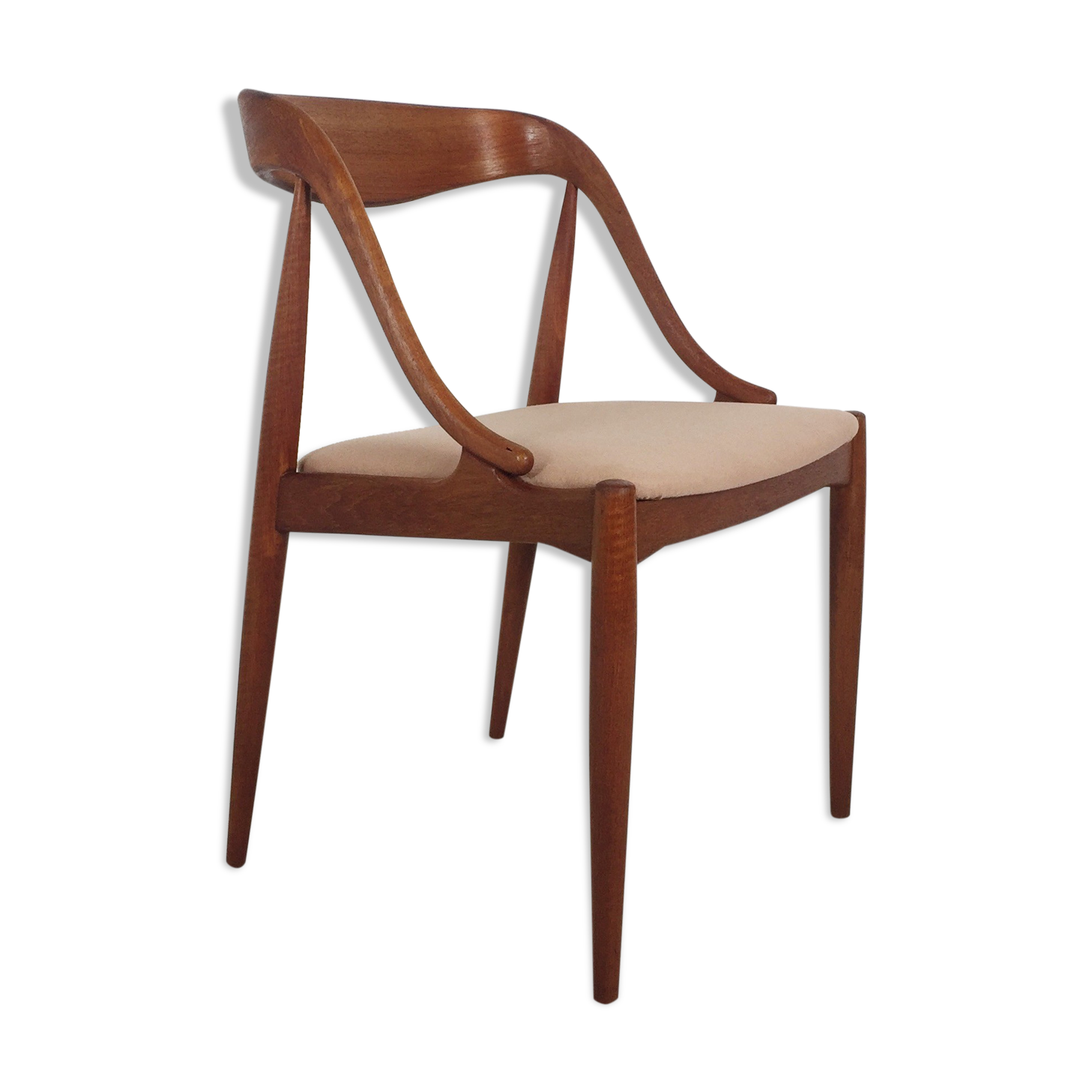 Johannes Andersen teak dining chair for Uldum, 1960