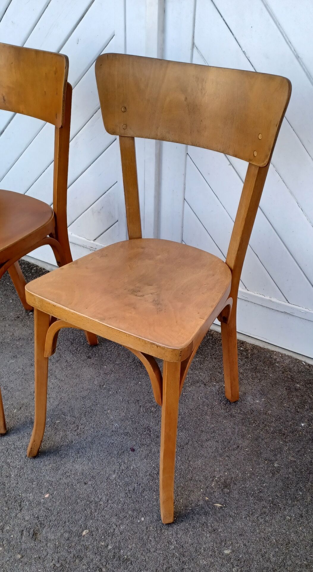 Paire de chaises bistrot Baumann