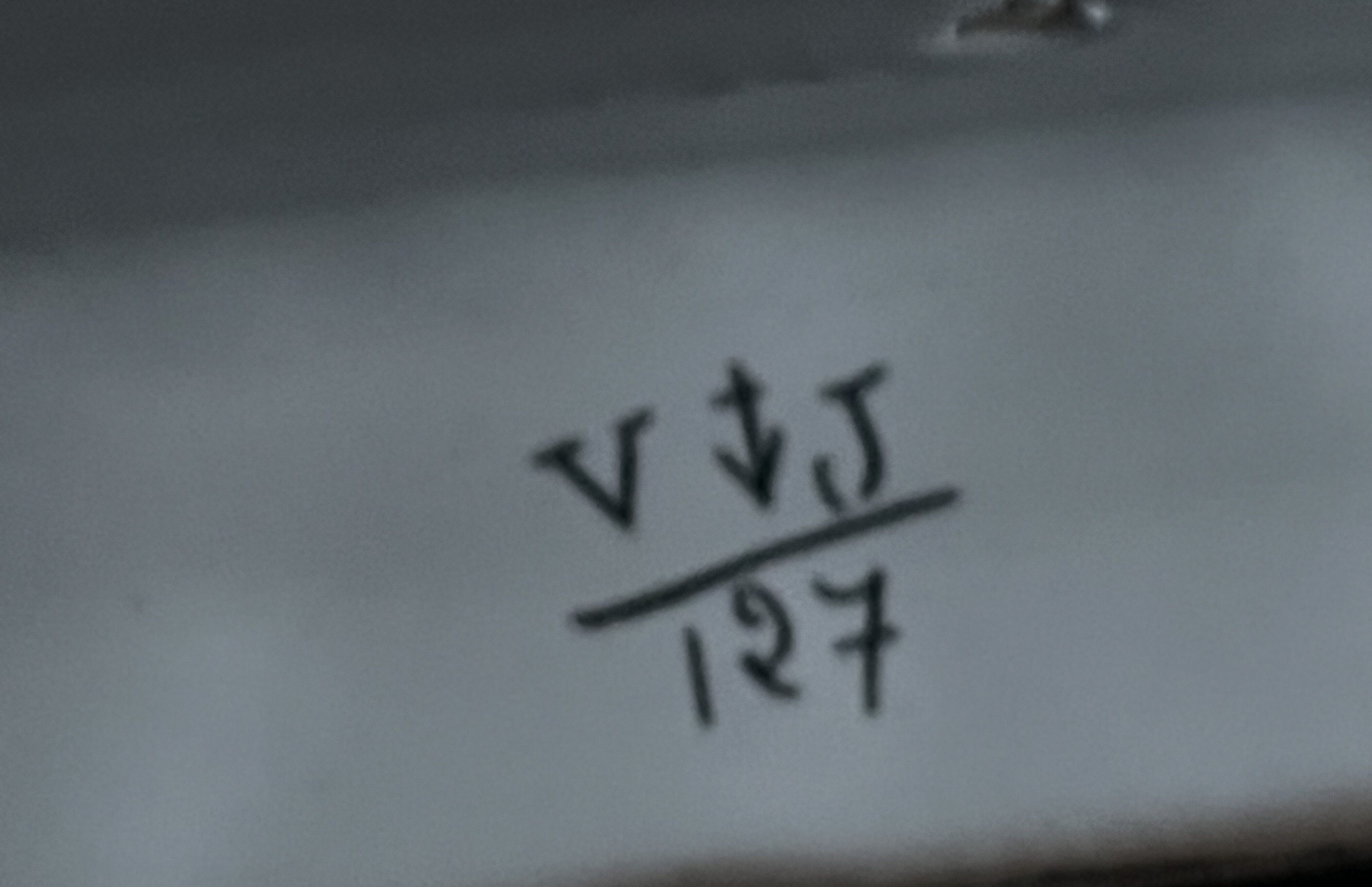 Rouen ceramic mail rack