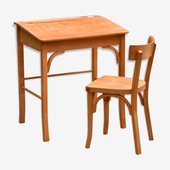 Desk and chair baumann
