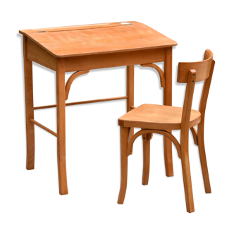 Desk and chair baumann