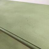 Green console table