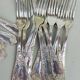 Silverplated cutlery : spoons, forks, teaspoons