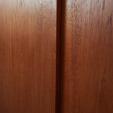 Teak wardrobe, Danish design, 1970s, production: Denmark