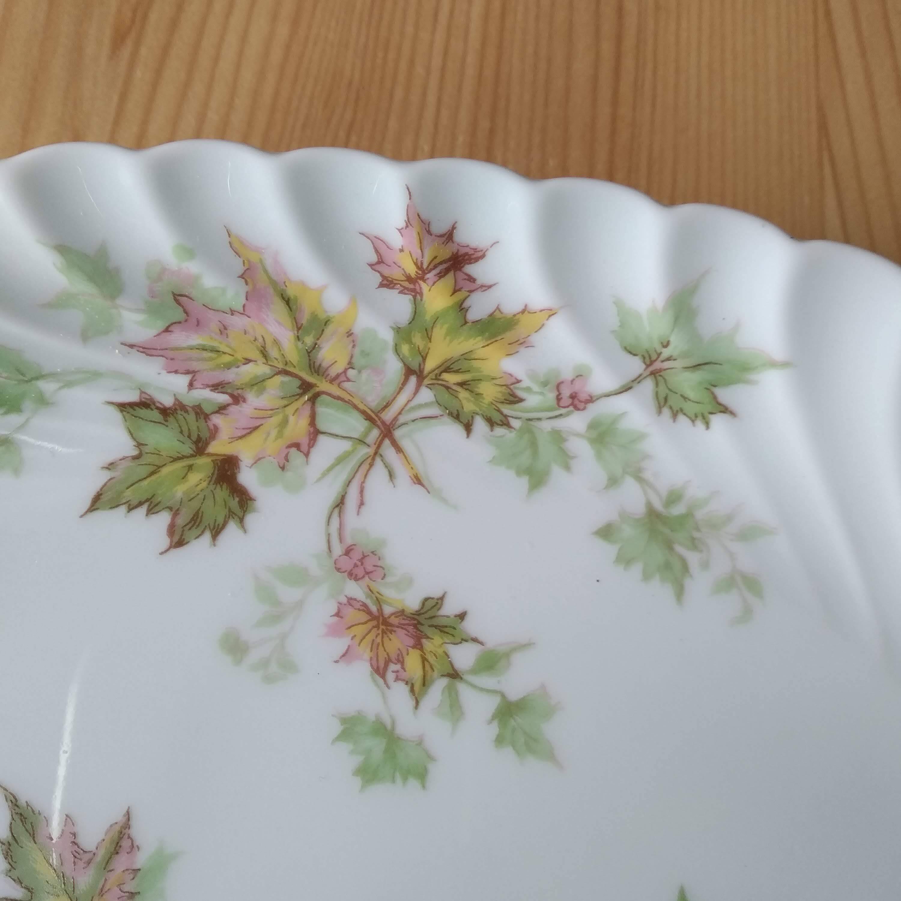 Service Havilland  Limoges Torse Feuilles d'automne 106 pièces
