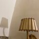 Wall lamp 50's rattan and bamboo