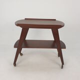 Mid-century danish teak trolley, 1960s