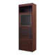 Mahogany showcase, Danish design, 1970s, production: Denmark