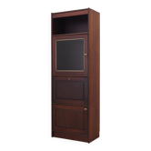 Mahogany showcase, Danish design, 1970s, production: Denmark