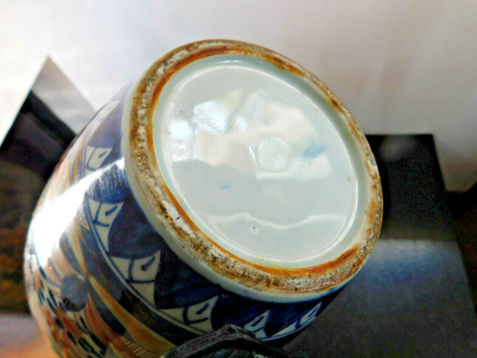 Porcelain lamp Imari Japan