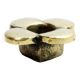 Bronze flower candle holder 1960