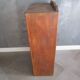 old wooden wall display case