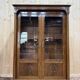 Library - Empire style display cabinet in mahogany