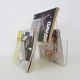 Vintage magazine rack, transparent plexiglass magazine rack