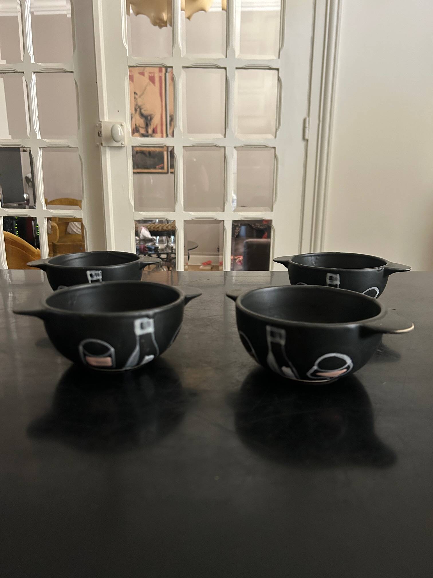 4 bowls from the 50s, Vallauris