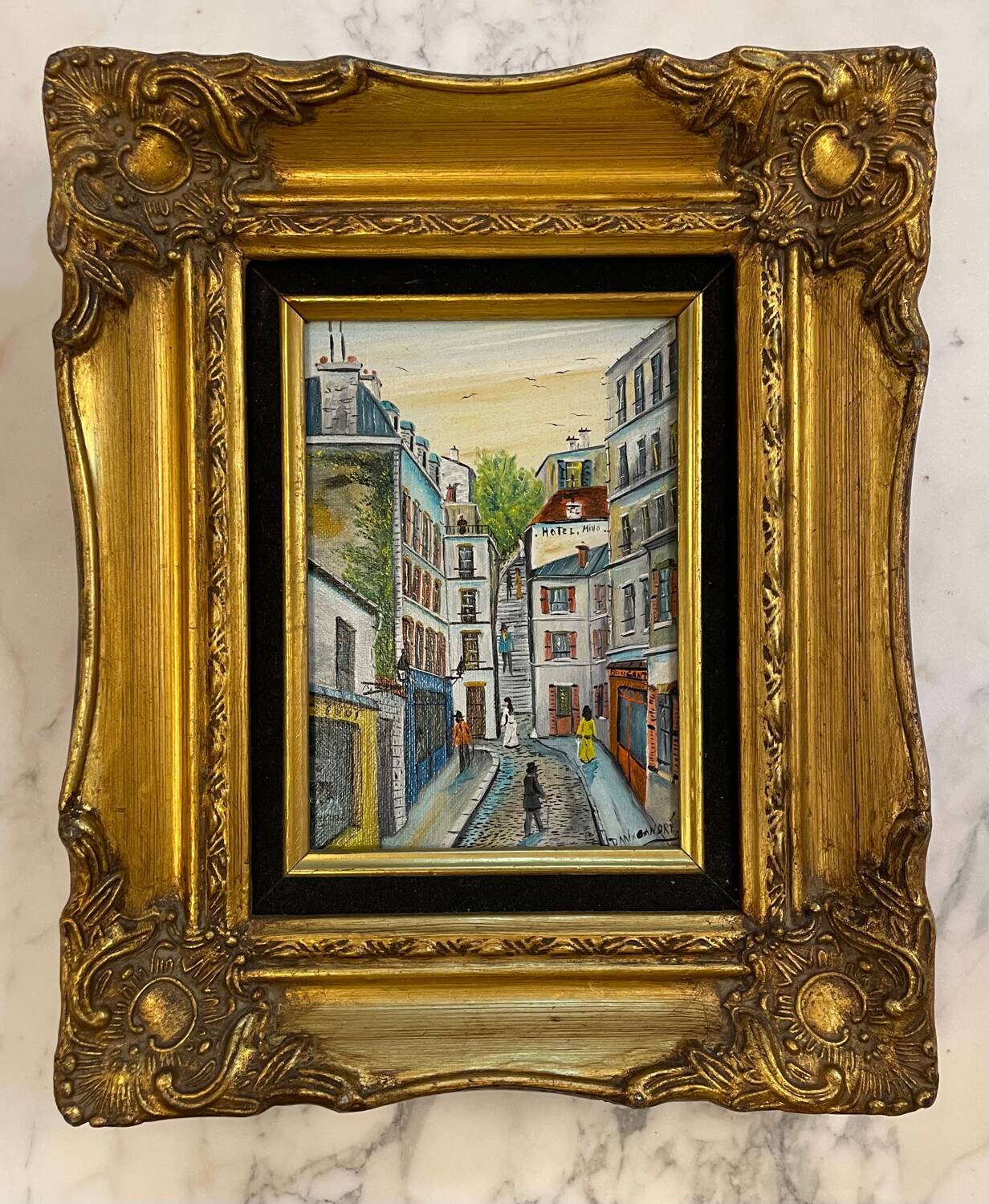 Oil on canvas from the 1900s