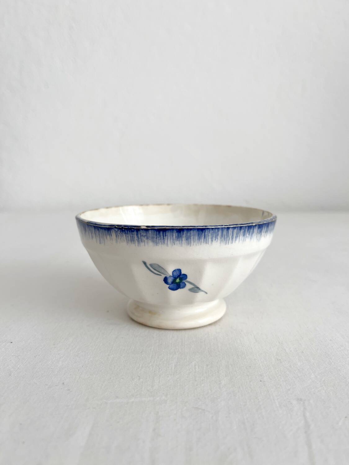 Small old earthenware bowl “Mary Lou” Digoin vintage