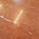 Vintage oval dining table in pink marble from the 70s 80s.