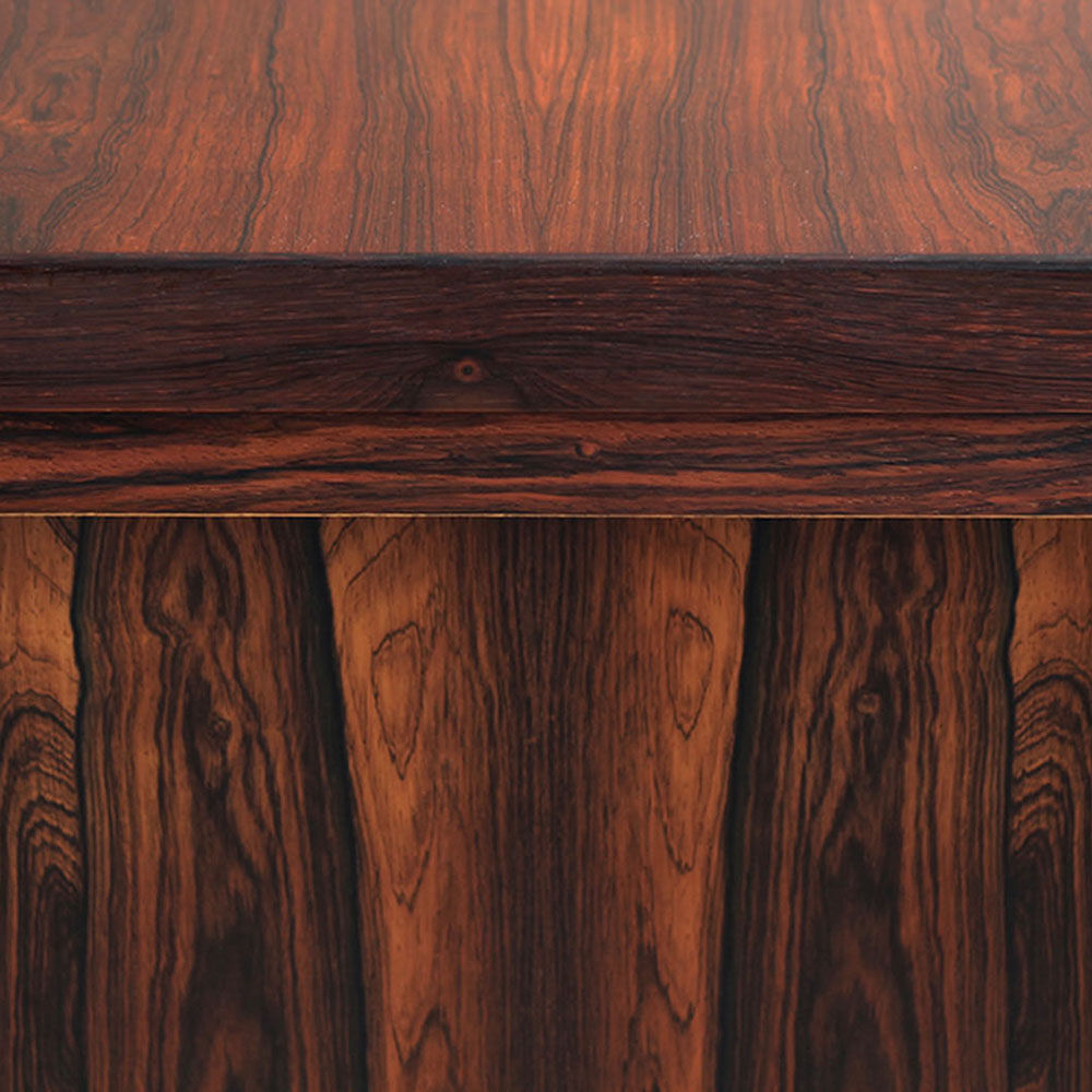 Mid-Century Modern Rosewood Executive Desk by Kai Kristiansen, Model 70, 1950s