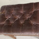Antique piano stool