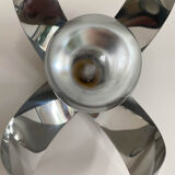 Aluminum knot wall lamp