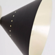 Lampadaire italien balancier 3 bras noir
