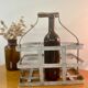 Vintage bottle holder locker