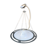 Vintage 70's style plastic pendant light