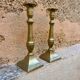 Bougeoirs en laiton