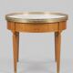 Bouillotte table in Louis XVI style