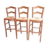 Lot of 3 bar stools