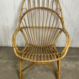 Rattan armchair