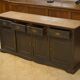 Slate-coloured sideboard 1960s