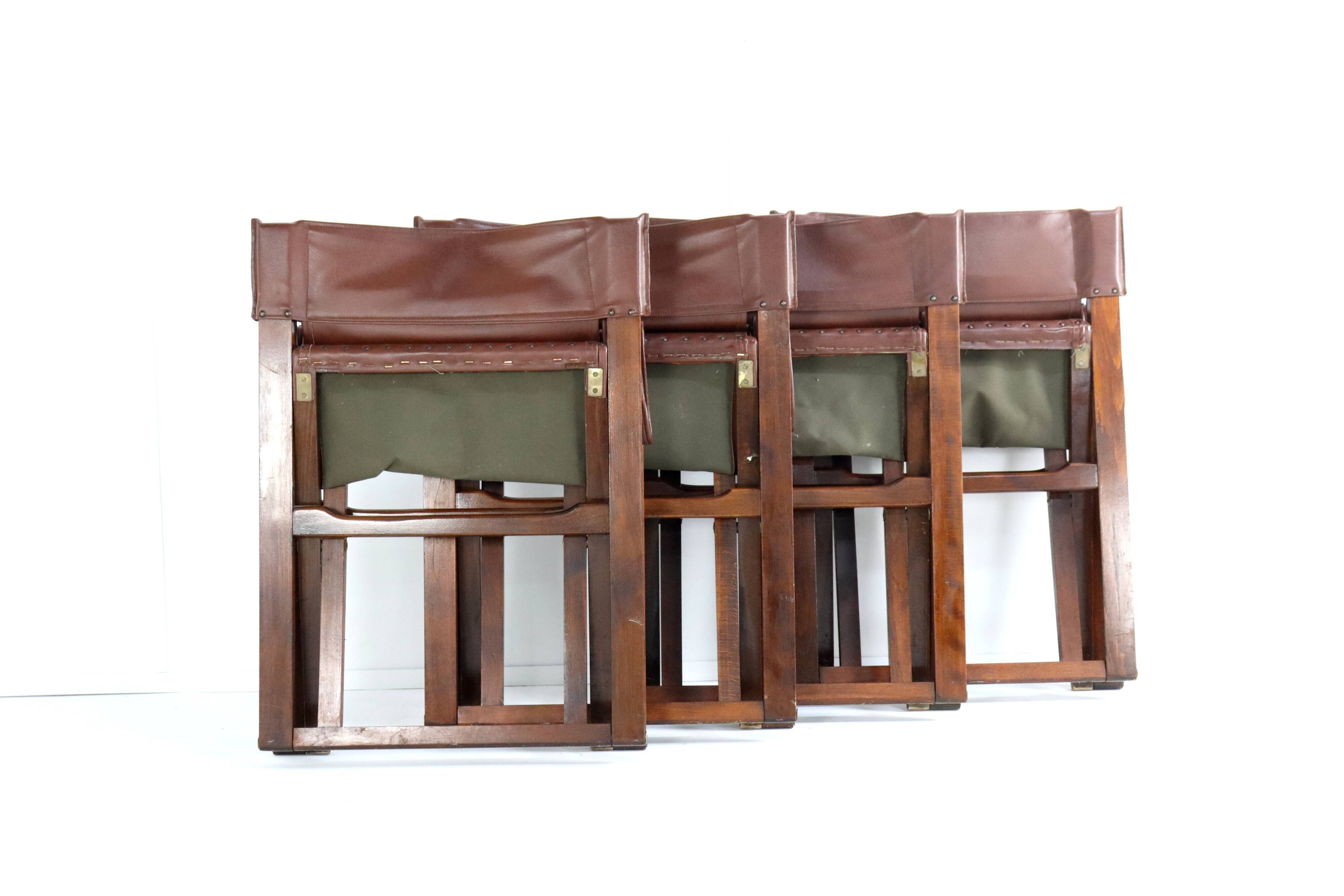 Folding safari chair | 4 stuks op voorraad