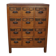 Vintage Dutch Teak Apothecary / Filing Cabinet, 1930s