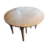 Wooden roundtable