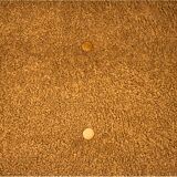 Midcentury modern yellow fabric bouclé sofa, Denmark, 1960s. After restoration.