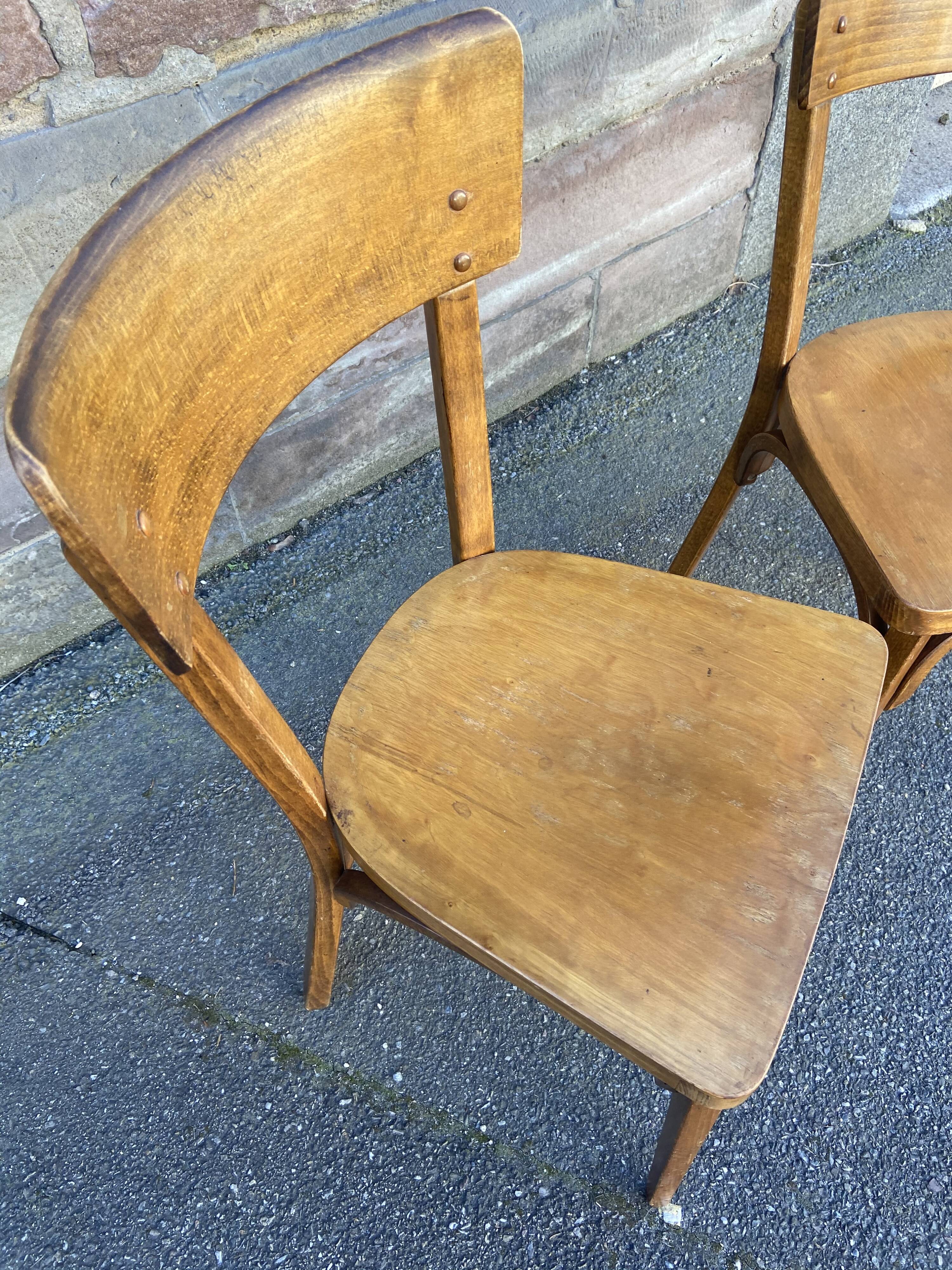2 chaises bistrot