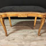 Louis XV kidney-shaped piano bench
