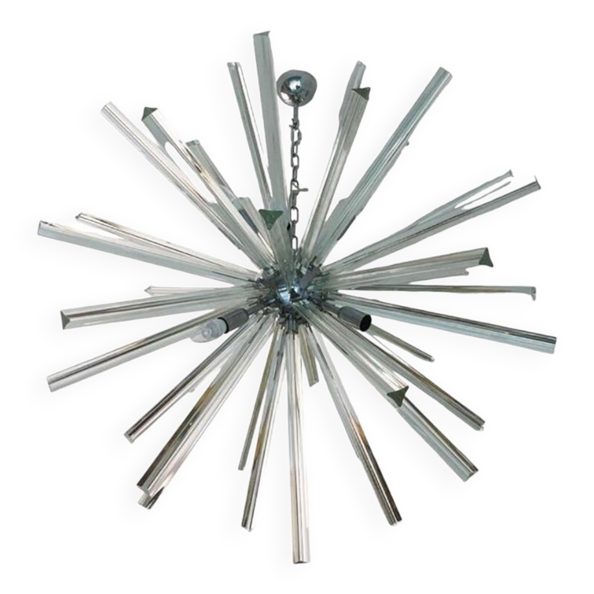 Sputnik Triedro Murano Glass Chandelier