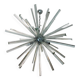 Sputnik Triedro Murano Glass Chandelier