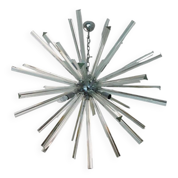 Lustre Sputnik en verre de Murano