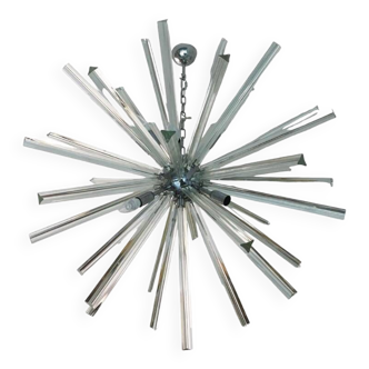 Sputnik Triedro Murano Glass Chandelier