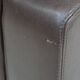 Wilkhahn Series 800 leather chair by Hans Peter Piel