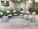 Set of 6 wooden and metal chairs
