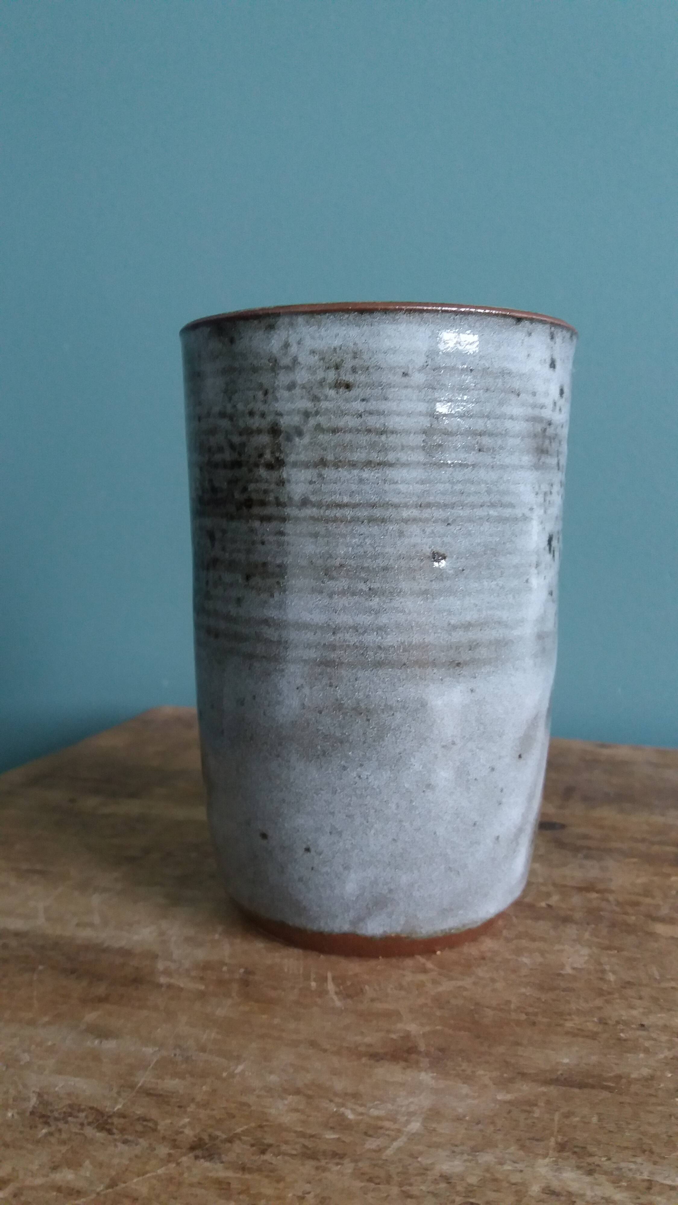 Mug vase signed Atch, Chantal and Thierry Robert, 1970s