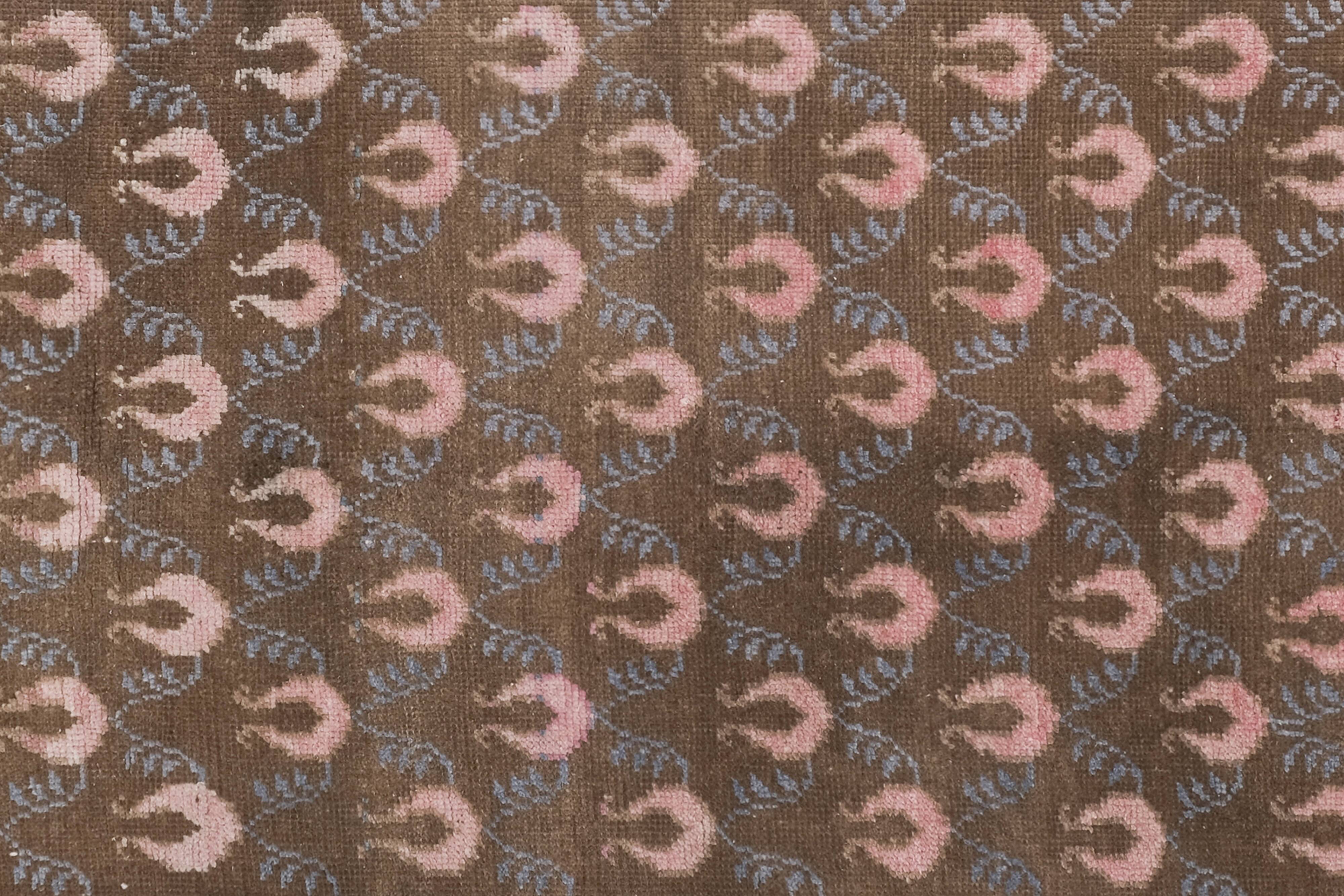 Vintage floral turkish runner