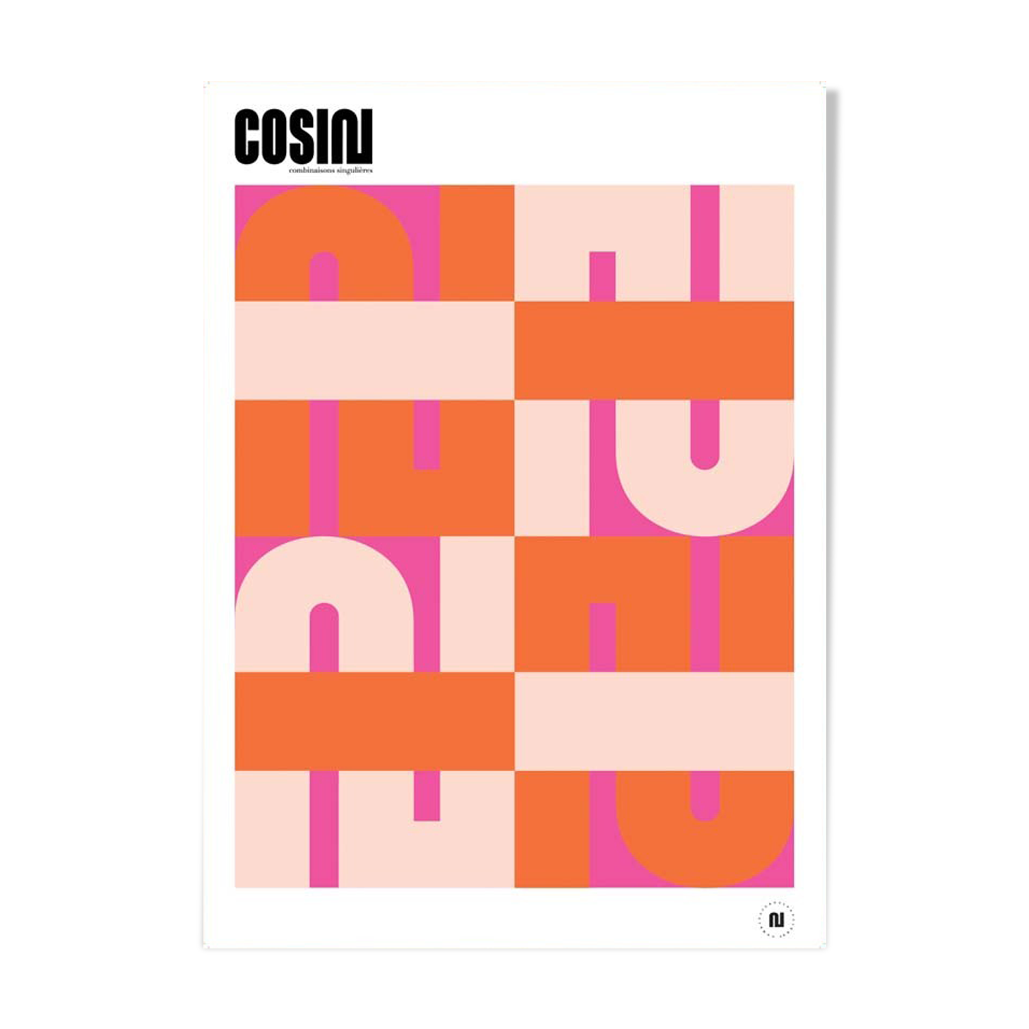 Affiche graphique Cosin Paris