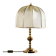 Brass table lamp