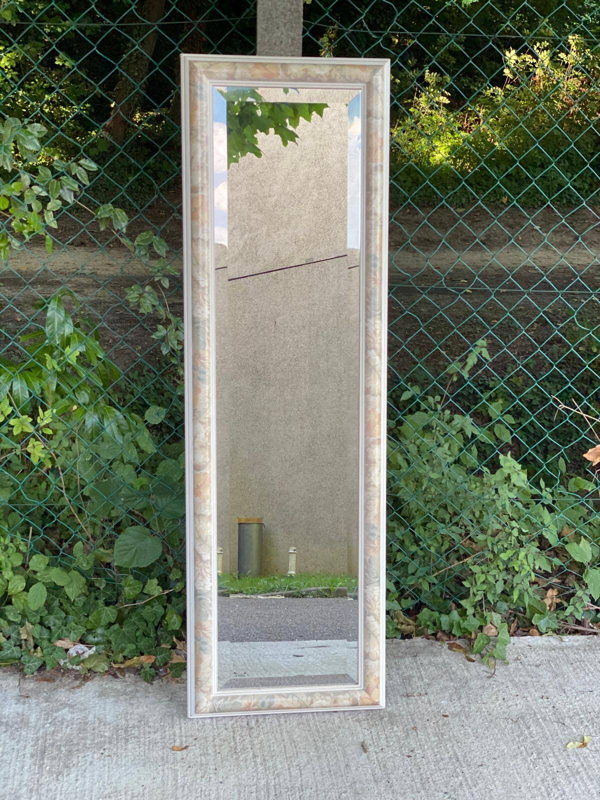 Art Deco flower mirror 130x40cm